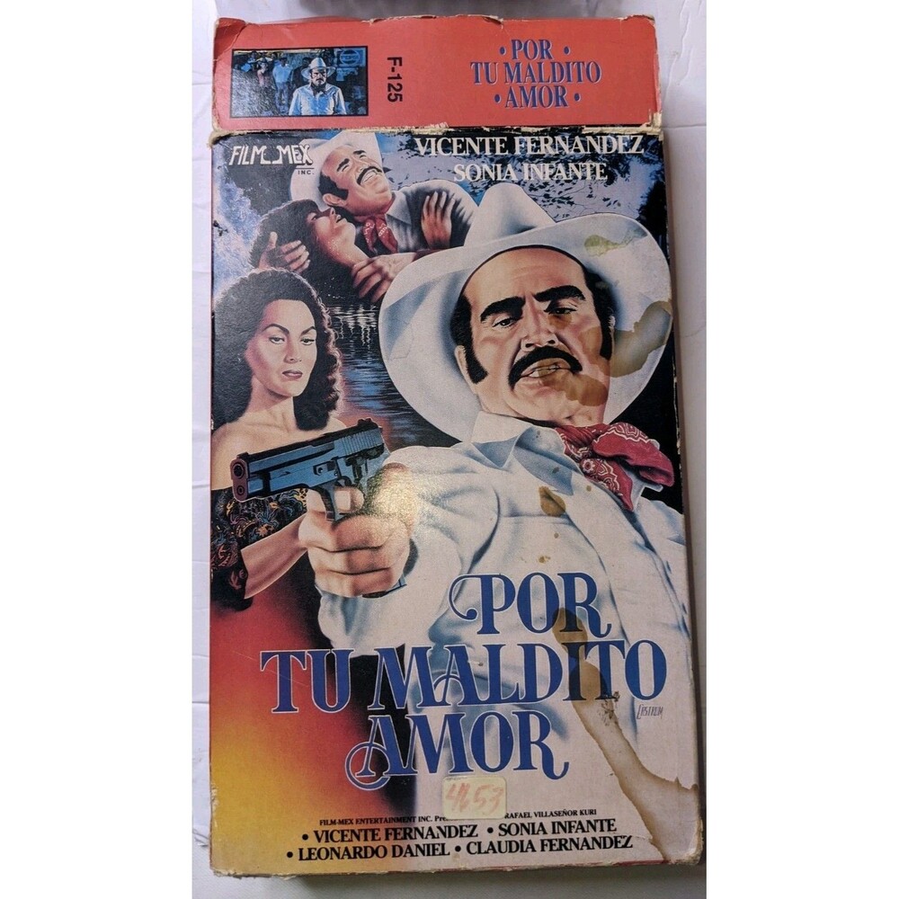 Por Tu Maldito Amor VHS Tape
